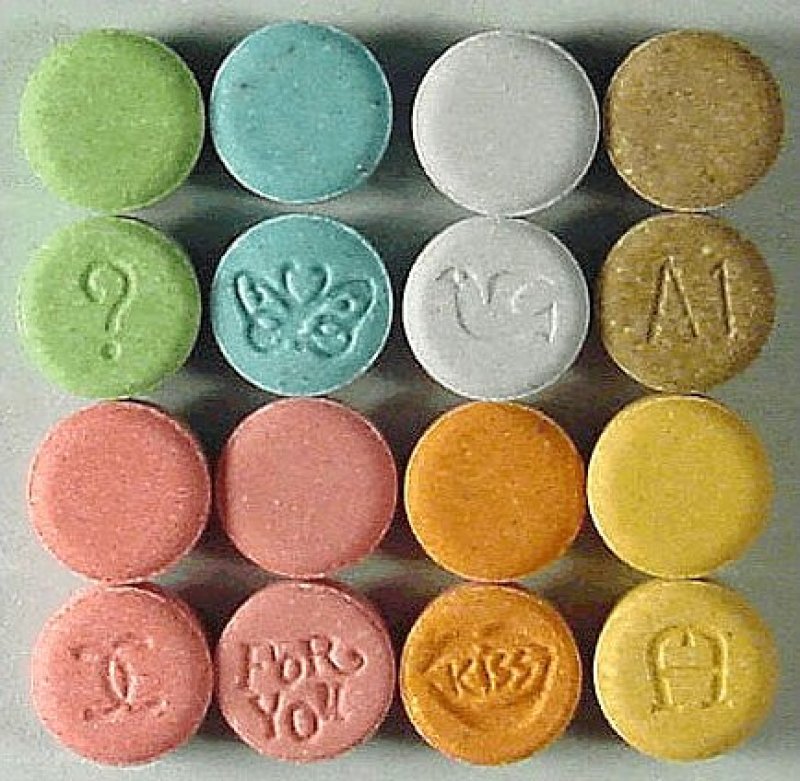 Ekstaza,MDMA,Heroin,metamfetaminę krystaliczną