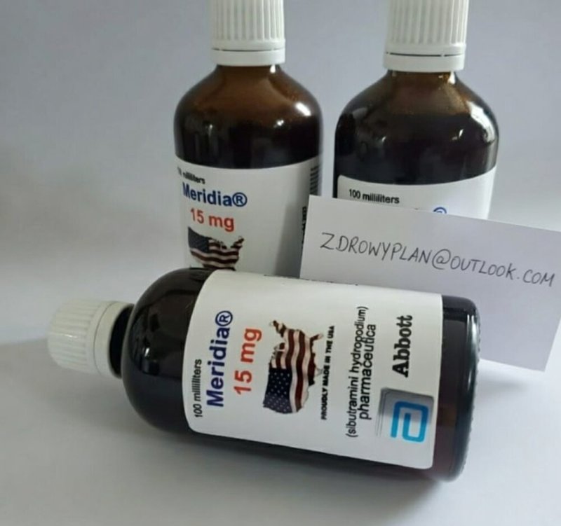 Meridia 15mg W Syropie Z USA