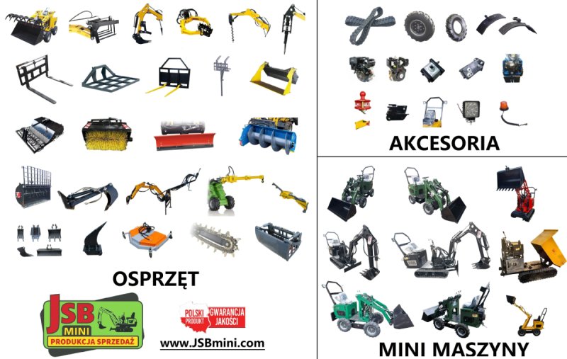 Osprzęt Rolniczy Budowlany Koparki Ładowarki Woz - 04