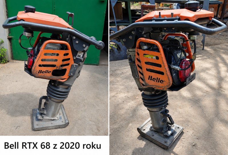 Stopa wibracyjna ubijak BELLE RTX 68 2020 rok - 01 Stopa wibracyjna ubijak BELLE RTX 68 2020 rok - 01