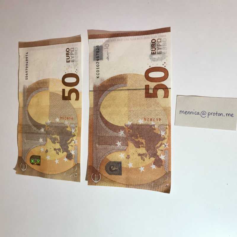 Fake Nominał 50 EUR Idealny Do Płacenia Za Granicą - 02
