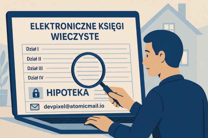 Baza Ksiąg Wieczystych 25+ mln rekordów