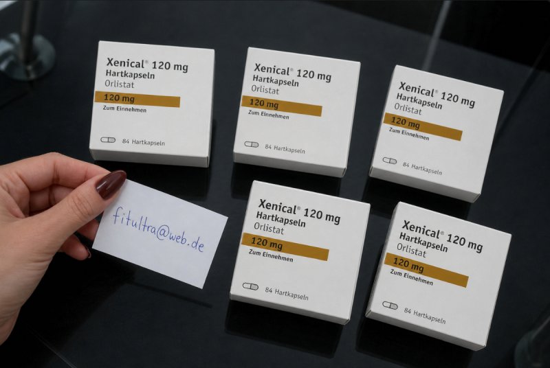 Xenical 120mg oryginalne kapsułki z Niemiec!