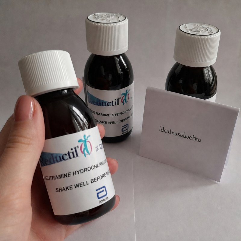 Reductil Syrop 100ml Oryginał Niemcy Import