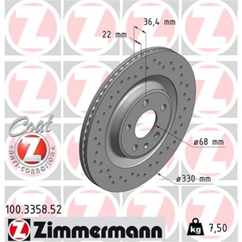 Tarcze Zimmermann Sport nawiercane