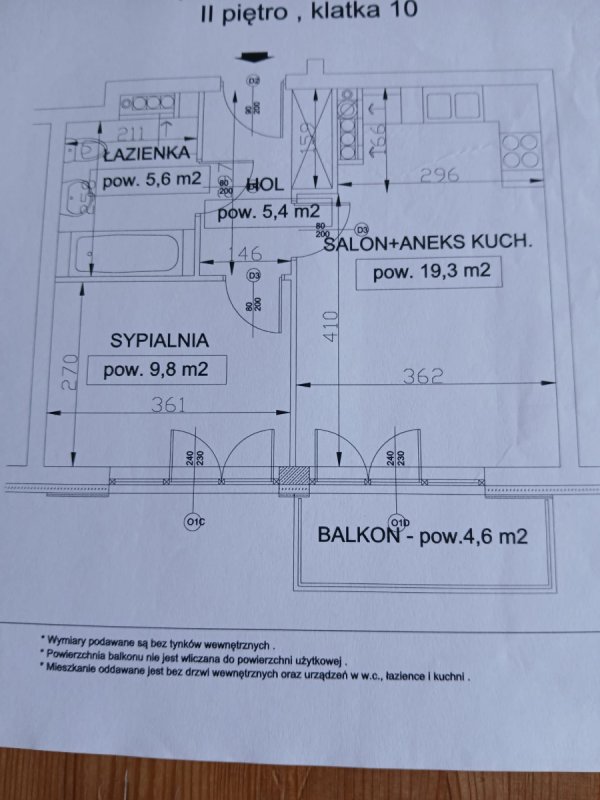 Jasne 2 pokojowe mieszkanie z balkonem - 05 Jasne 2 pokojowe mieszkanie z balkonem - 05
