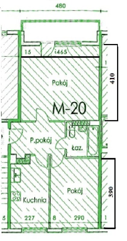 Mieszkanie 2 pokojowe w Radomiu osiede Gołębiów II